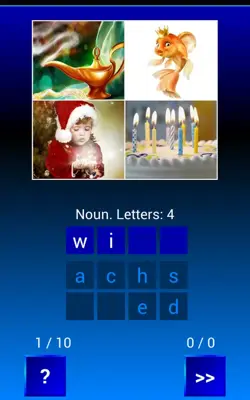 Guess and Learn words android App screenshot 2